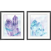 Framed 'Crystal Facets 2 Piece Framed Art Print Set' border=