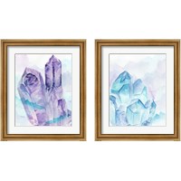 Framed 'Crystal Facets 2 Piece Framed Art Print Set' border=