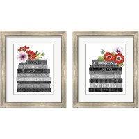 Framed 'Book Dream 2 Piece Framed Art Print Set' border=