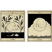 Framed 'All Hallow's Eve 2 Piece Art Print Set' border=