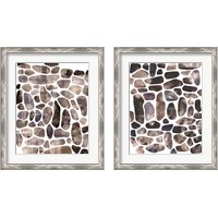 Framed 'Stepping Stones 2 Piece Framed Art Print Set' border=