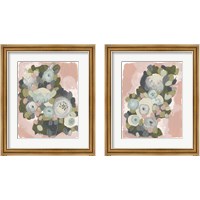 Framed 'Blossom Cascade 2 Piece Framed Art Print Set' border=