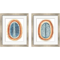 Framed 'Ovoid  2 Piece Framed Art Print Set' border=