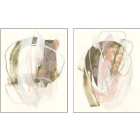 Framed 'Hyacinth Gesture  2 Piece Art Print Set' border=