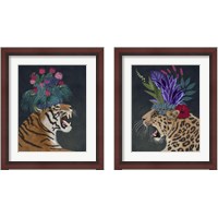 Framed Hot House Animals 2 Piece Framed Art Print Set