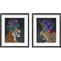 Framed Hot House Animals 2 Piece Framed Art Print Set