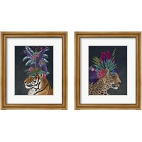 Framed Hot House Animals 2 Piece Framed Art Print Set