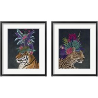 Framed Hot House Animals 2 Piece Framed Art Print Set