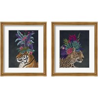 Framed Hot House Animals 2 Piece Framed Art Print Set