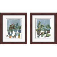 Framed Portrait of Plants 2 Piece Framed Art Print Set