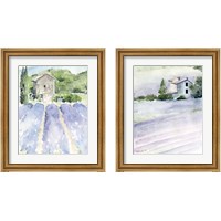 Framed Lavender Fields 2 Piece Framed Art Print Set