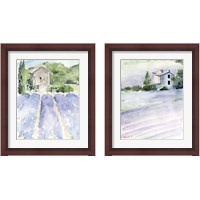 Framed Lavender Fields 2 Piece Framed Art Print Set