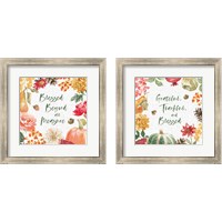 Framed 'Harvest Bouquet  2 Piece Framed Art Print Set' border=