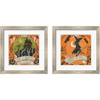 Framed 'Stay Creepy 2 Piece Framed Art Print Set' border=