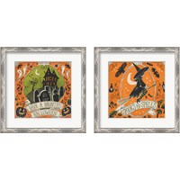 Framed 'Stay Creepy 2 Piece Framed Art Print Set' border=