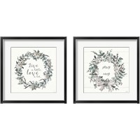 Framed 'Modern Farmhouse 2 Piece Framed Art Print Set' border=