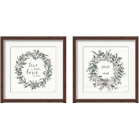 Framed 'Modern Farmhouse 2 Piece Framed Art Print Set' border=