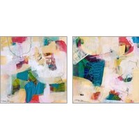 Framed 'Oide 2 Piece Art Print Set' border=