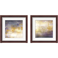 Framed Sunrise Abstract 2 Piece Framed Art Print Set