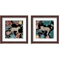 Framed Jungle Exotica Leopard 2 Piece Framed Art Print Set