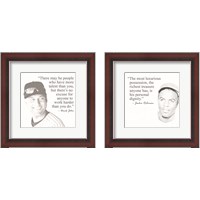 Framed Baseball Greats 2 Piece Framed Art Print Set
