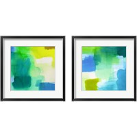 Framed 'Underwater  2 Piece Framed Art Print Set' border=