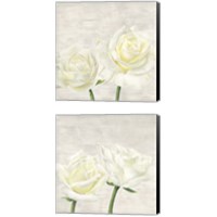 Framed Classic Roses 2 Piece Canvas Print Set