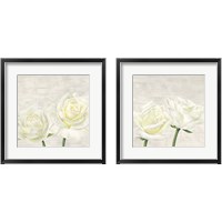 Framed 'Classic Roses 2 Piece Framed Art Print Set' border=