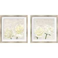 Framed 'Classic Roses 2 Piece Framed Art Print Set' border=