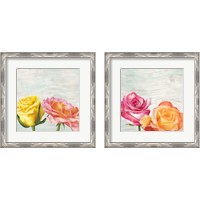 Framed Funky Roses 2 Piece Framed Art Print Set