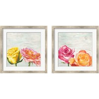 Framed Funky Roses 2 Piece Framed Art Print Set