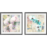 Framed Kaleidoscope Orchid (detail) 2 Piece Framed Art Print Set