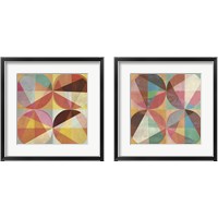 Framed 'Chromatica  2 Piece Framed Art Print Set' border=