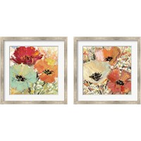 Framed 'Gemme in Fiore 2 Piece Framed Art Print Set' border=