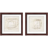 Framed Golden Embrace 2 Piece Framed Art Print Set