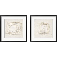 Framed Golden Embrace 2 Piece Framed Art Print Set