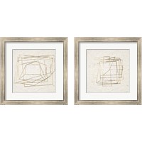 Framed Golden Embrace 2 Piece Framed Art Print Set