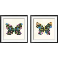 Framed Butterfly Garden 2 Piece Framed Art Print Set