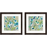 Framed 'Whimsical Branch 2 Piece Framed Art Print Set' border=