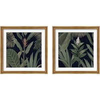 Framed 'Dramatic Tropical  Light 2 Piece Framed Art Print Set' border=