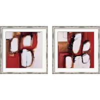 Framed 'African Kraal 2 Piece Framed Art Print Set' border=