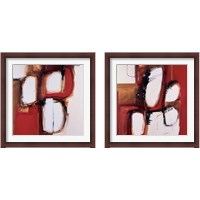 Framed 'African Kraal 2 Piece Framed Art Print Set' border=