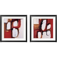 Framed 'African Kraal 2 Piece Framed Art Print Set' border=