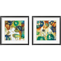 Framed Tropical Burst 2 Piece Framed Art Print Set