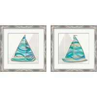 Framed Smooth Sailing 2 Piece Framed Art Print Set