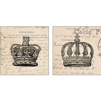 Framed Royalty  2 Piece Art Print Set