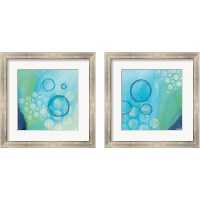 Framed 'Bubble Toes 2 Piece Framed Art Print Set' border=