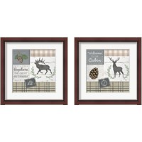 Framed 'Explore the Great Outdoors 2 Piece Framed Art Print Set' border=