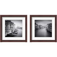 Framed 'Canal Grande 2 Piece Framed Art Print Set' border=