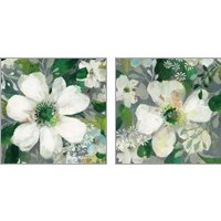 Framed 'Anemone and Friends 2 Piece Art Print Set' border=